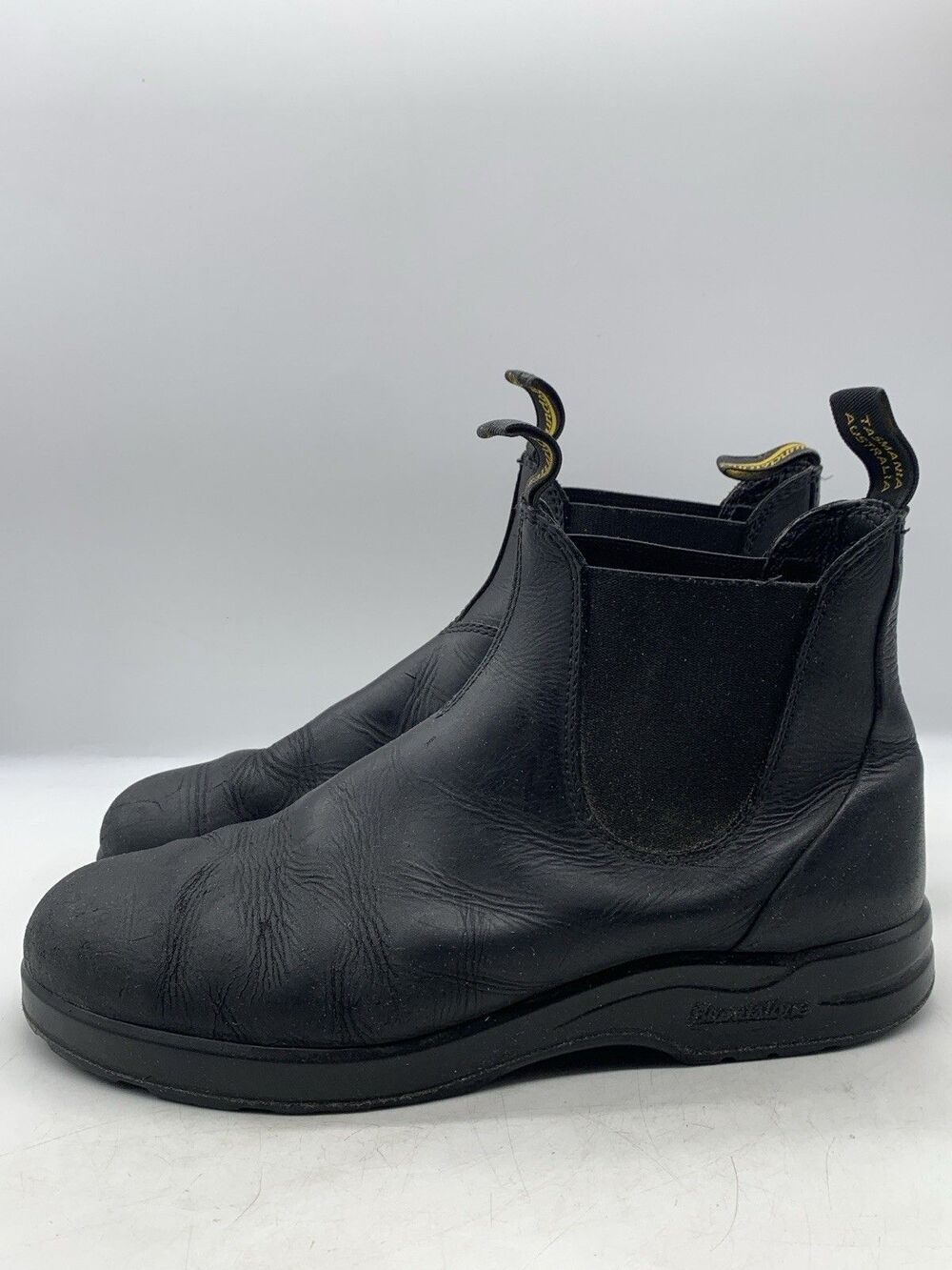 Blundstone Black Chelsea Boots Leather Mens Sz UK SZ 11US Mens 12
